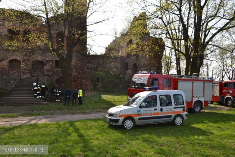 Pożar w zamkowej piwnicy