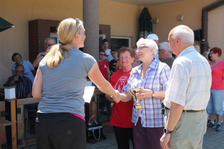 Zawody nordic-walking w Ząbkowicach Śląskich zorganizowane przez ZUTW