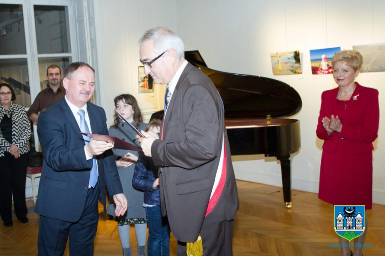 Ząbkowicki magistrat we Francji reprezentowali Ewa Figzał i Andrzej Dominik