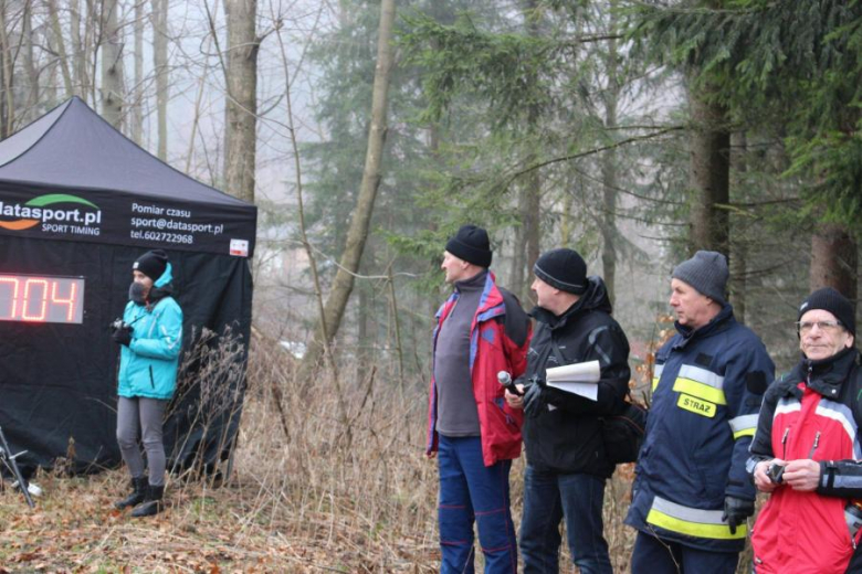 Bieg św. Floriana na trasie Dziewięciu Buków w Srebrnej Górze