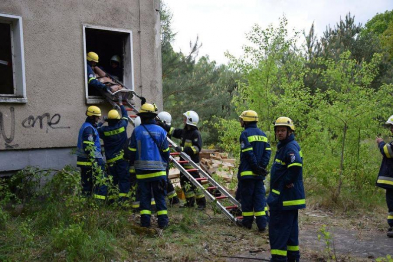 Strażacy-ochotnicy z gminy Stoszowice na ćwiczeniach w Niemczech