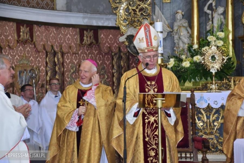 Przekazanie kopii figurki Matki Boskiej z Barda do Ziębic