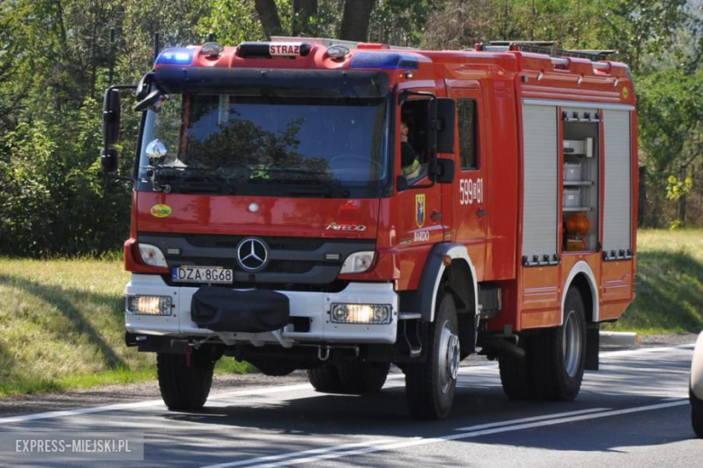 Kolizja na krajowej ósemce między Przyłękiem a Braszowicami