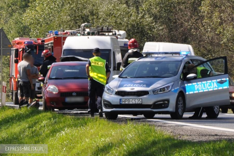 Kolizja na krajowej ósemce między Przyłękiem a Braszowicami