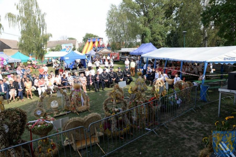 Dożynki gminne w Kamieńcu Ząbkowickim