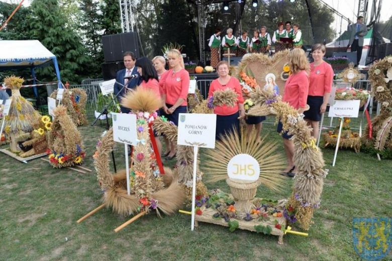 Dożynki gminne w Kamieńcu Ząbkowickim