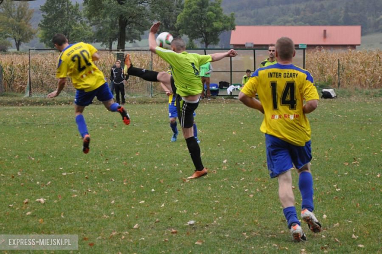 A - klasa: Cis Brzeźnica 3:1 (3:1) Inter Ożary