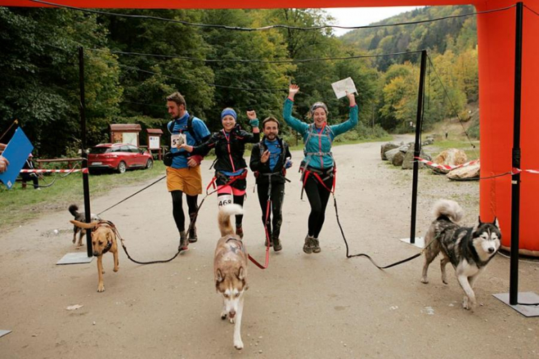 Finał Pucharu Polski w Dogtrekkingu - Złoty Stok 2016