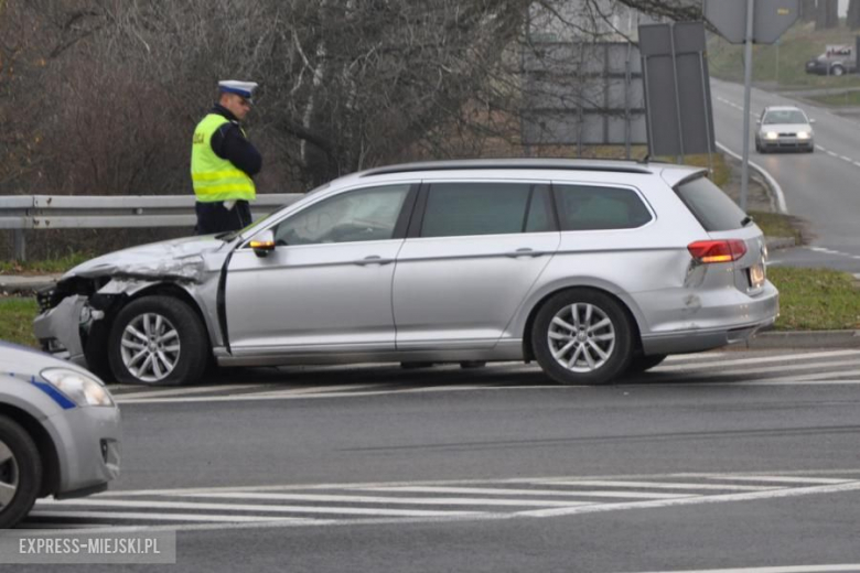 Kolizja na skrzyżowaniu. Nikomu nic się nie stało