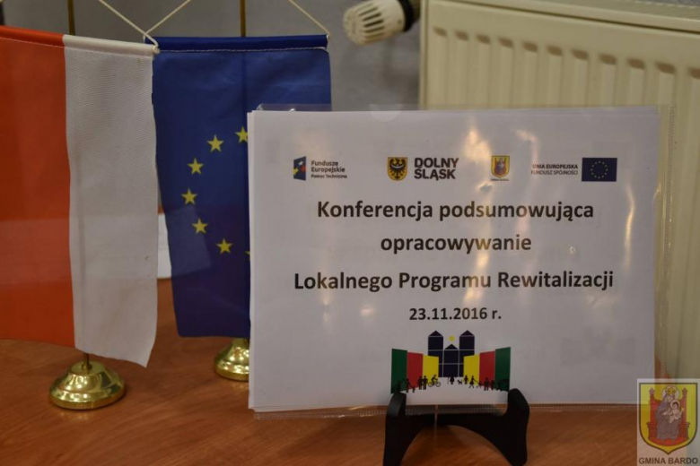 Konferencja podsumowująca Lokalny Plan Rewitalizacji