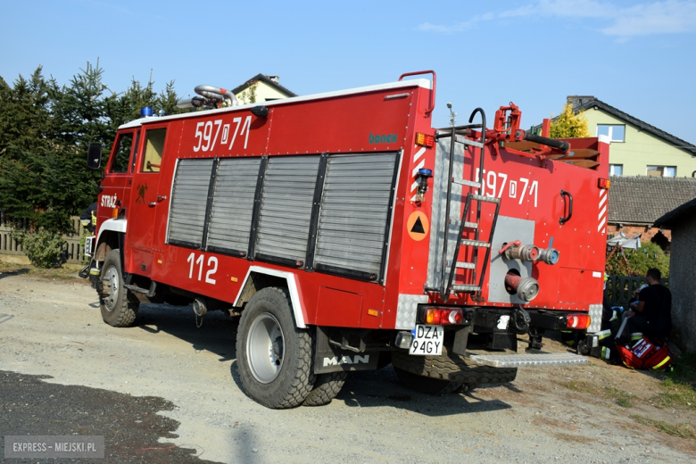 Pożar komórek w Bobolicach