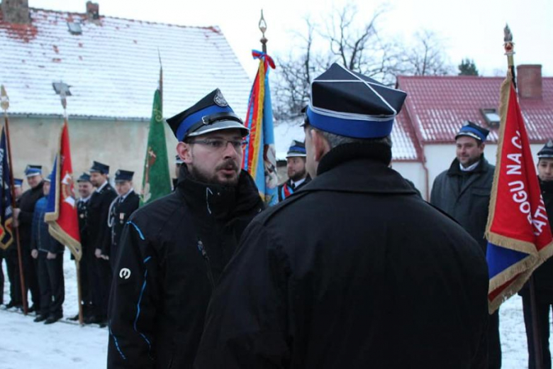 Przekazanie wozu strażackiego druhom z OSP Grodziszcze