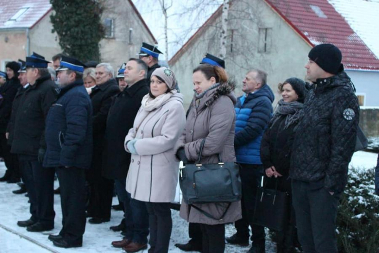 Przekazanie wozu strażackiego druhom z OSP Grodziszcze