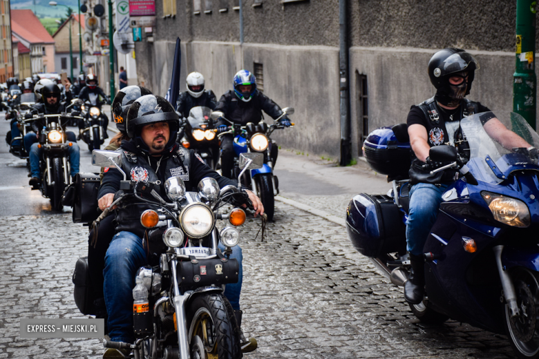 Parada motocyklowa ulicami Ząbkowic Śląskich