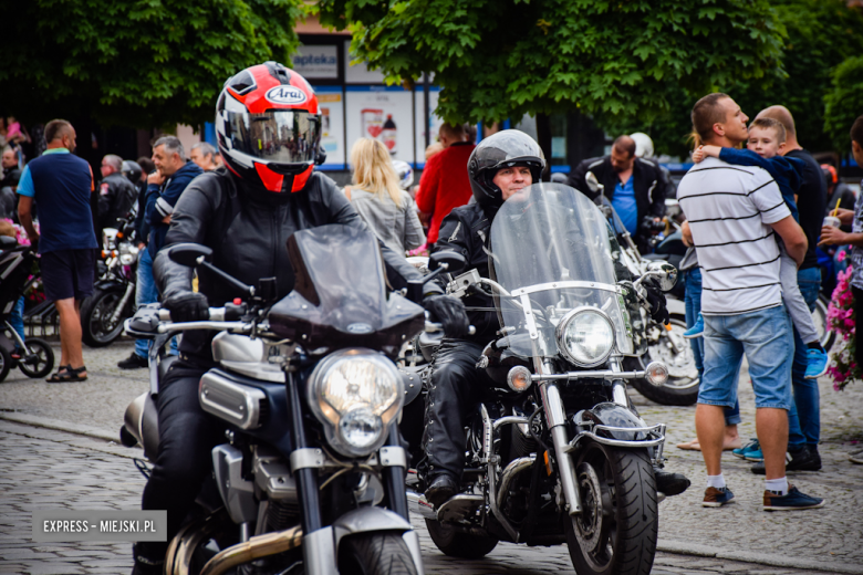 Parada motocyklowa ulicami Ząbkowic Śląskich