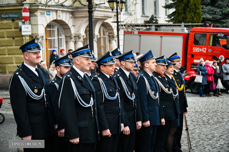 Oficjalne przekazanie nowego wozu strażakom-ochotnikom ze Złotego Stoku