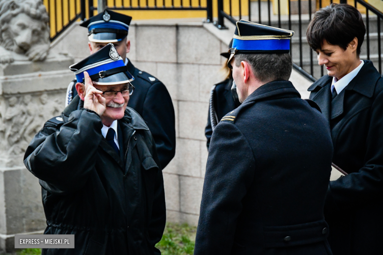 Oficjalne przekazanie nowego wozu strażakom-ochotnikom ze Złotego Stoku