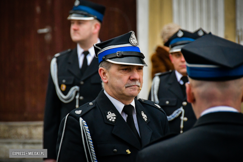 Oficjalne przekazanie nowego wozu strażakom-ochotnikom ze Złotego Stoku