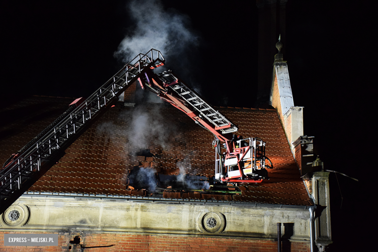 Pożar „Domu Rządcy” w Kamieńcu Ząbkowickim