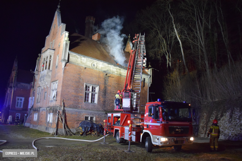 Pożar „Domu Rządcy” w Kamieńcu Ząbkowickim