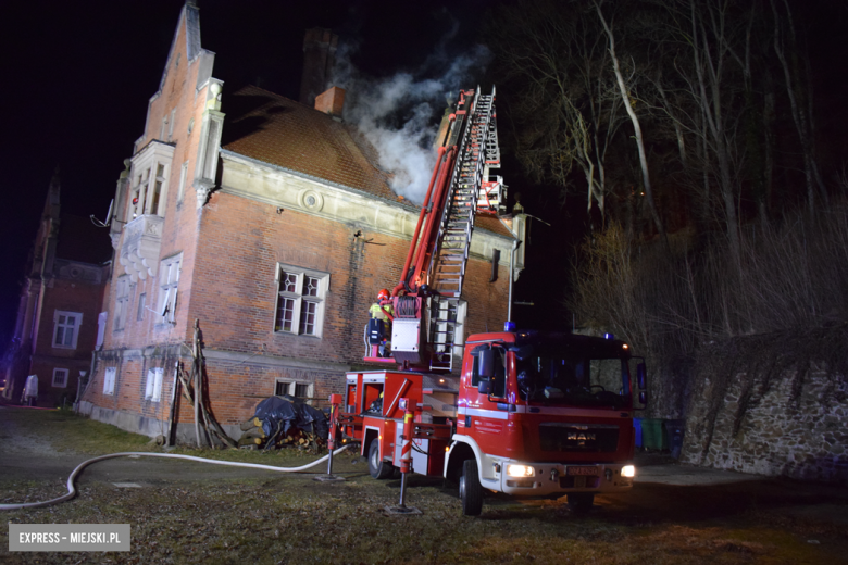 Pożar „Domu Rządcy” w Kamieńcu Ząbkowickim