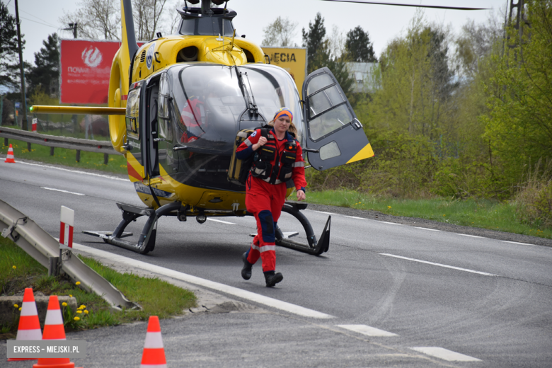 Śmiertelny wypadek z udziałem motocyklisty w Szklarach