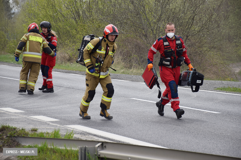 Śmiertelny wypadek z udziałem motocyklisty w Szklarach