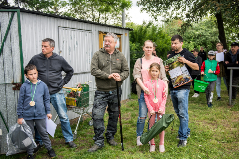 Wędkarskie zawody spławikowe z okazji Dnia Dziecka