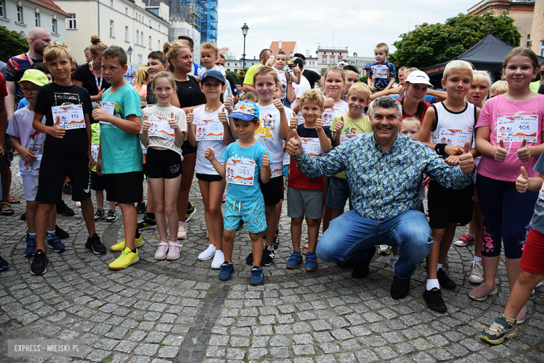 Bieg dla dzieci podczas VIII edycji Ząbkowickiej Dychy