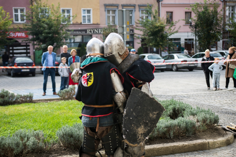 Pokaz walk rycerskich w Ziębicach