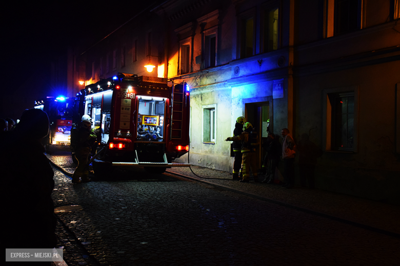 Pożar kotłowni w budynku wielorodzinnym w Bardzie