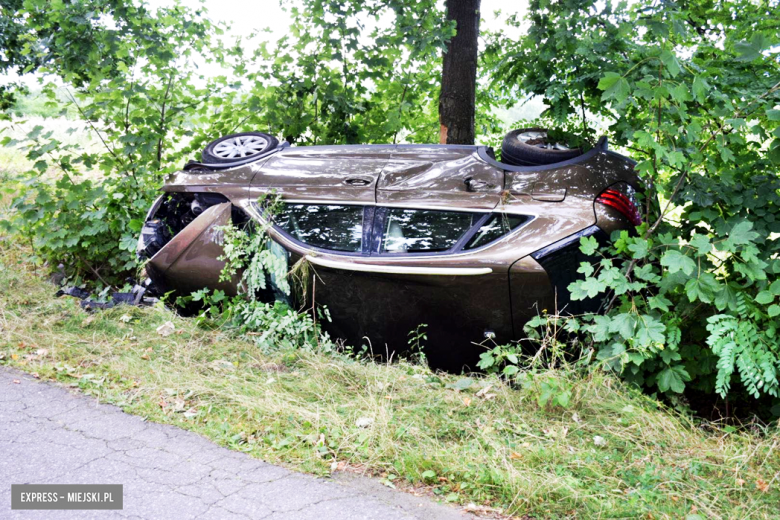 	Audi rozbiło się na drzewie