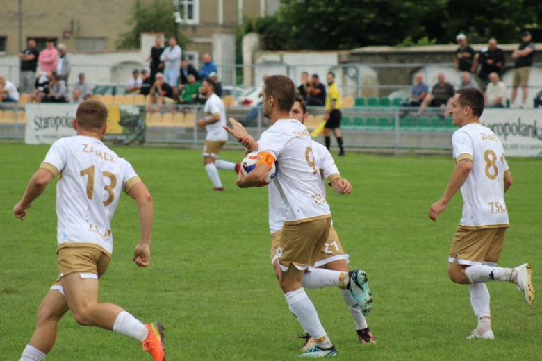 Klasa okręgowa: Zamek Kamieniec 2:1 (0:1)  LKS Bystrzyca Górna