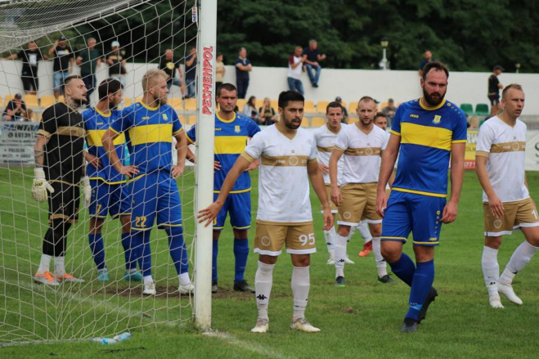 Klasa okręgowa: Zamek Kamieniec 2:1 (0:1)  LKS Bystrzyca Górna