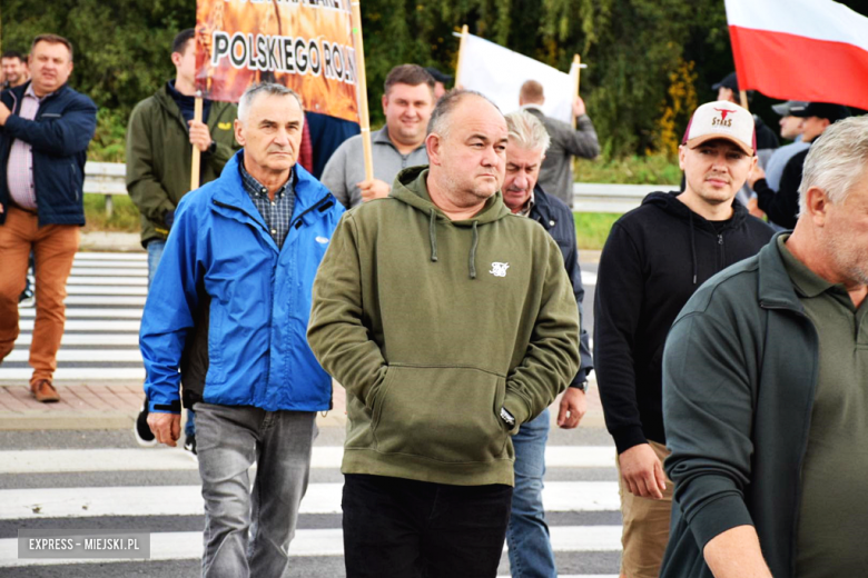 Protest rolników na krajowej ósemce