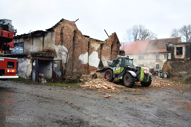 Pożar stodoły w Stolcu