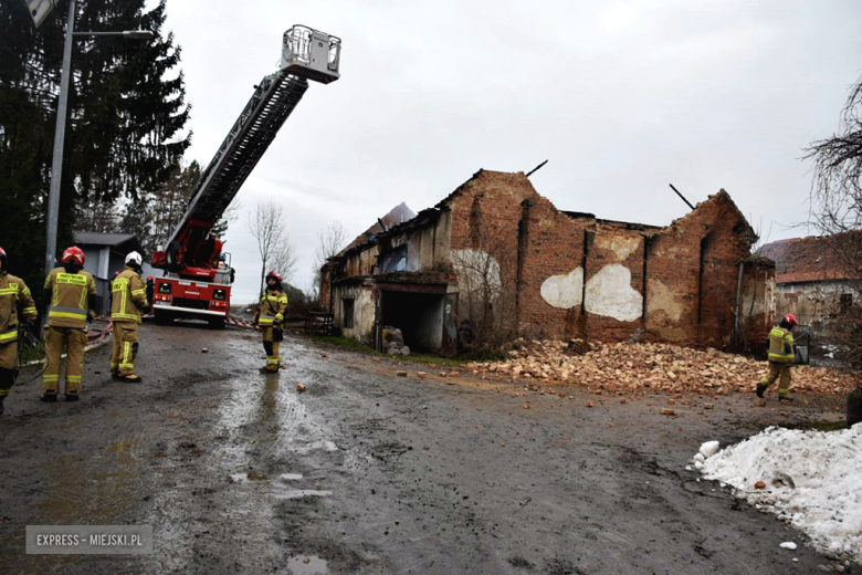 Pożar stodoły w Stolcu