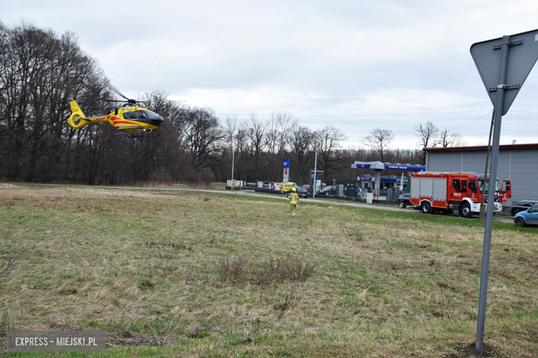 Wypadek na terenie zakładu produkcyjnego w Kamieńcu Ząbkowickim