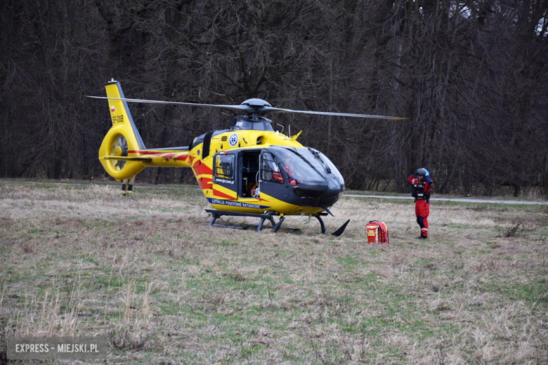 Wypadek na terenie zakładu produkcyjnego w Kamieńcu Ząbkowickim