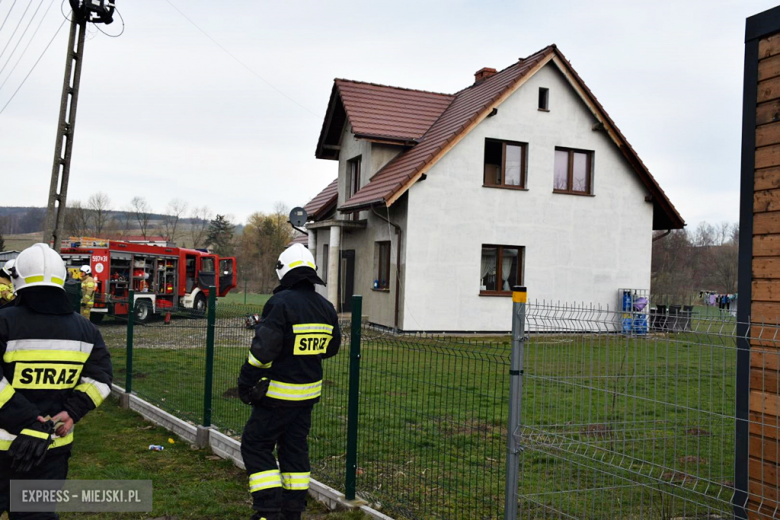 Pożar kotłowni w domu jednorodzinnym w Lutomierzu