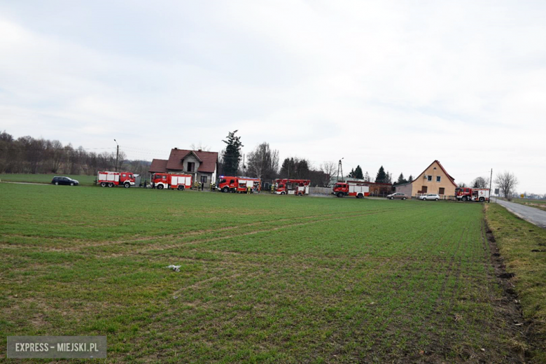 Pożar kotłowni w domu jednorodzinnym w Lutomierzu