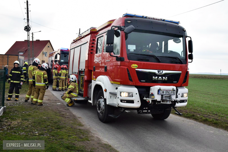 Pożar kotłowni w domu jednorodzinnym w Lutomierzu