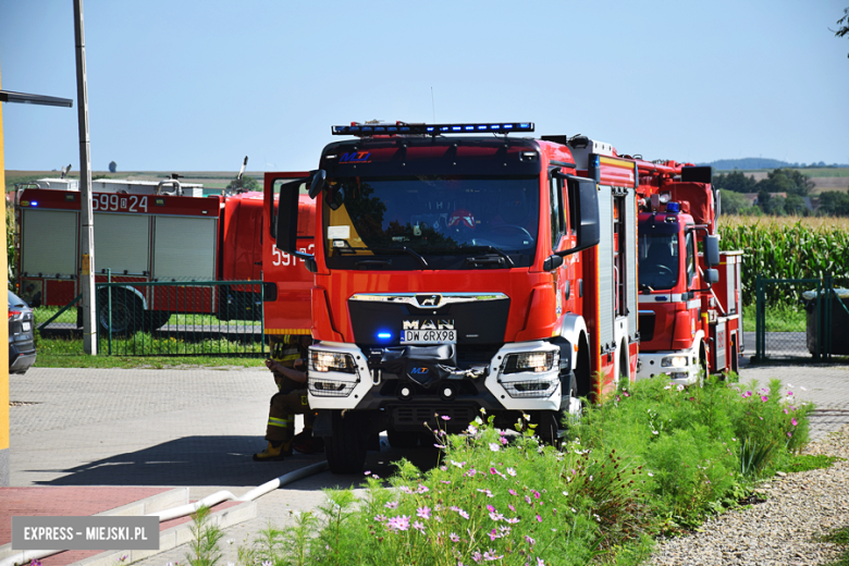 Pożar grilla zasilanego butlą gazową w Stolcu. Ucierpiał też budynek