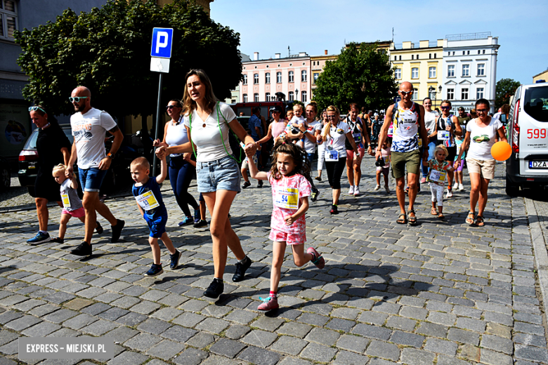 Bieg dla dzieci podczas X edycji Ząbkowickiej Dychy