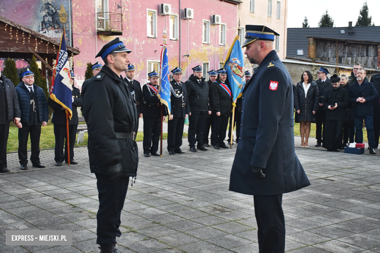 Oficjalne przekazanie nowego pojazdu ratowniczo-gaśniczego dla strażaków-ochotników z Przedborowej