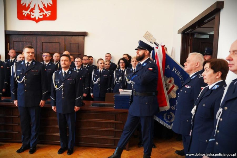 Nowi funkcjonariusze zasili szeregi dolnośląskiej policji