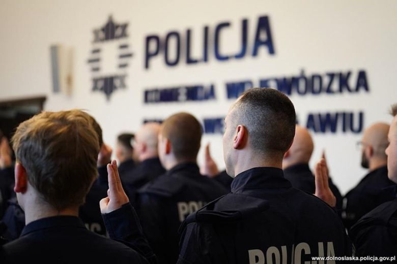 Nowi funkcjonariusze zasili szeregi dolnośląskiej policji