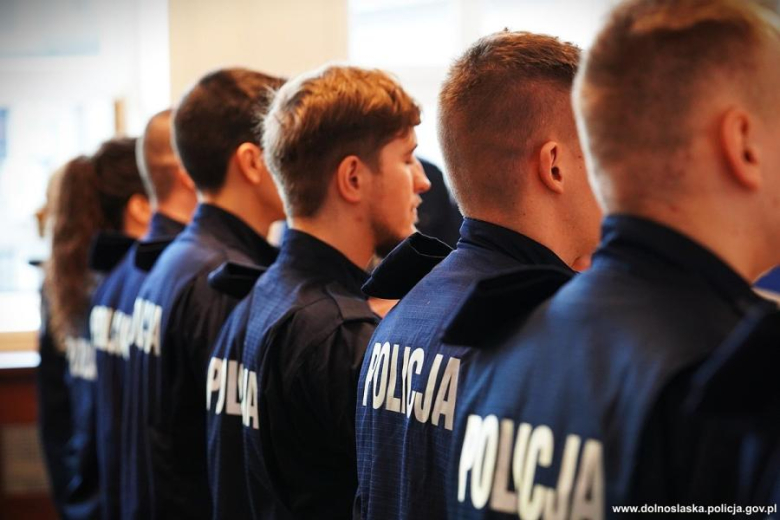 Nowi funkcjonariusze zasili szeregi dolnośląskiej policji