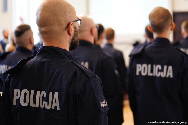 Nowi funkcjonariusze zasili szeregi dolnośląskiej policji