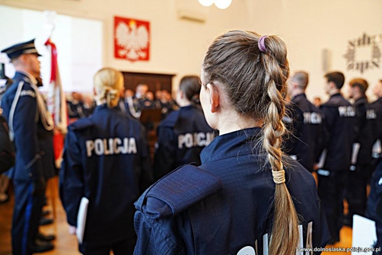 Nowi funkcjonariusze zasili szeregi dolnośląskiej policji